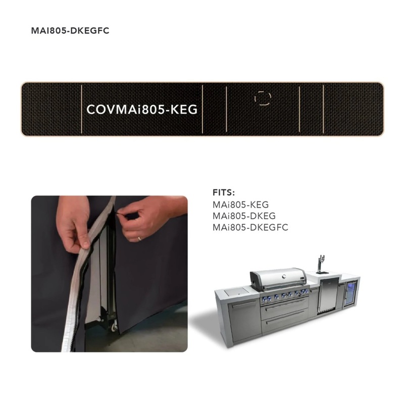 Mont Alpi COVMAi805-KEG Cover for MAi805 Islands w/ Kegerator