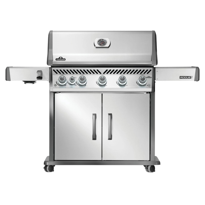 Napoleon Rogue PRO 625 SIB Freestanding Gas Grill w/ Infrared Side Burner