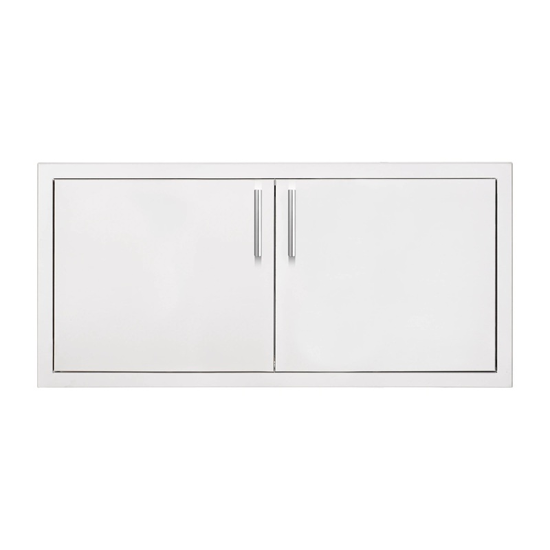 Summerset 36-Inch 2-Drawer Dry Storage Pantry & Enclosed Cabinet Combo