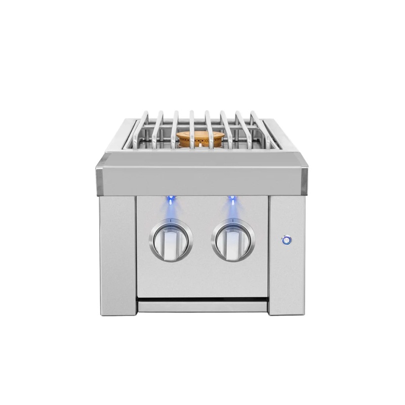 American Made Grills Estate Built-In Double Side Burner