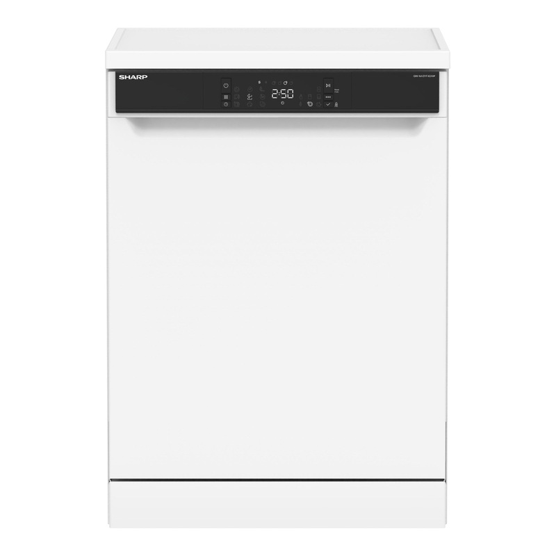 Sharp Geschirrspler freistehend QW-NA3YF42AW-CH, 60cm, A-Klasse