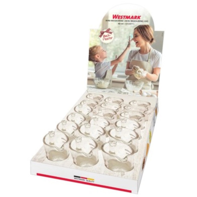 Westmark Messglas Display 18 Stk. Shorty 40ml WM30552611