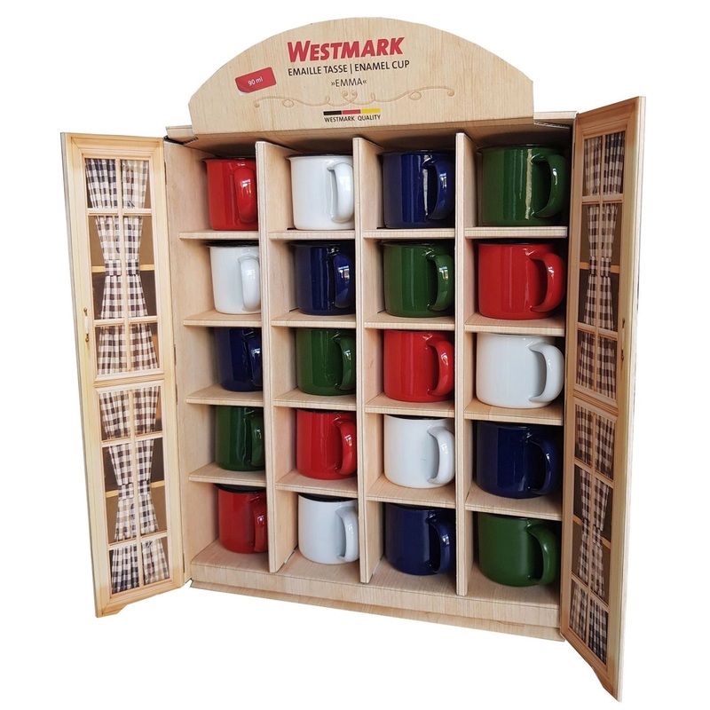 Westmark Mini Emaille Tassen Emma, 90ml WM21082670