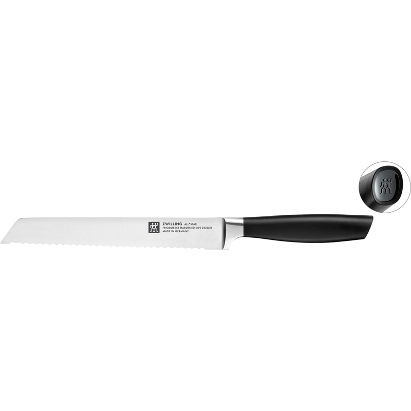 Zwilling Kitchen Brotmesser All Star 200 schwarz Z1020444