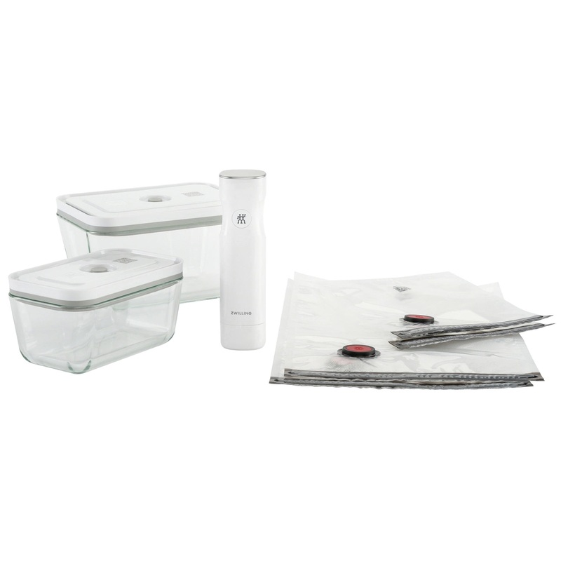 Zwilling Kitchen Vakuum Starterset 7-tlg, Glas, Box M/L Z36806-007-0