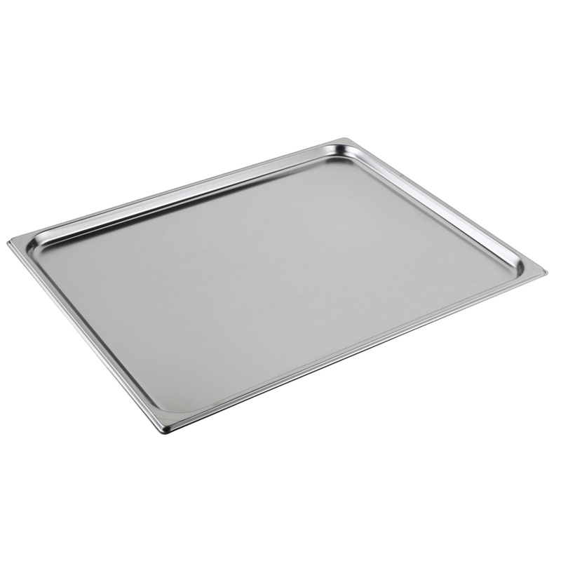 GN Schalen Behlter GN 2/1 20 Edelstahl 65x53cm H2cm T42000