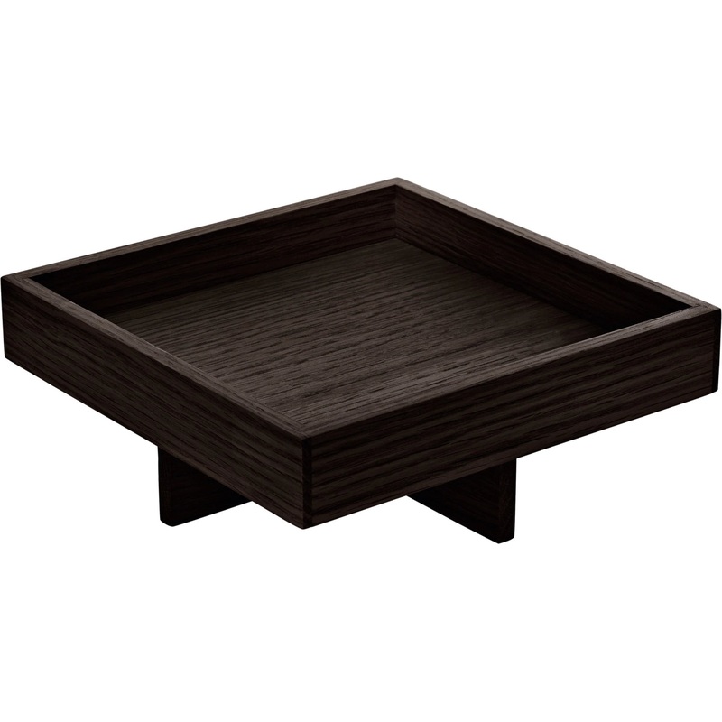 Schnwald Menage Playground Ananti eckig Wenge 18x18cm auf Fuss 4cm SW7478901