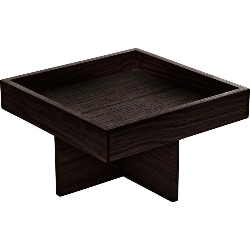 Schnwald Menage Playground Ananti eckig Wenge 18x18cm auf Fuss 8cm SW7478902