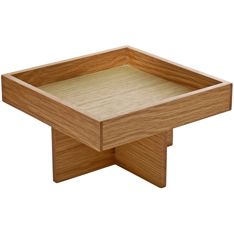 Schnwald Menage Playground Ananti Eiche 18x18cm auf Fuss 8cm H10.9cm SW7418902