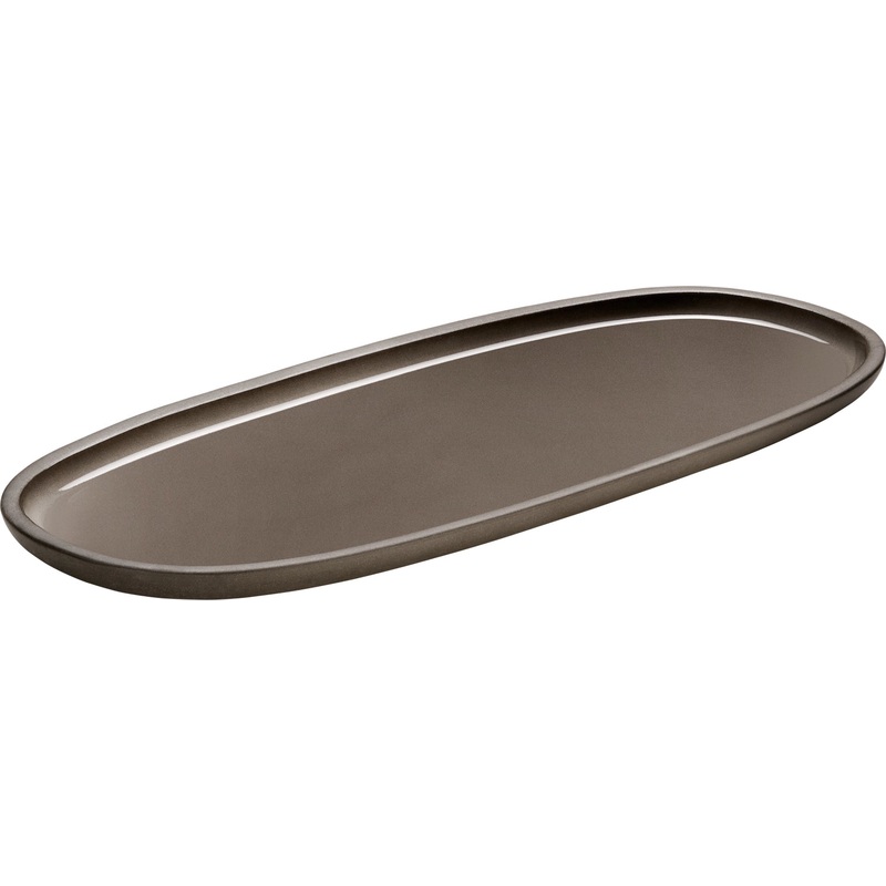 Schnwald Platte Playground ReNew oval taupe 35x15cm SW00761.7012035