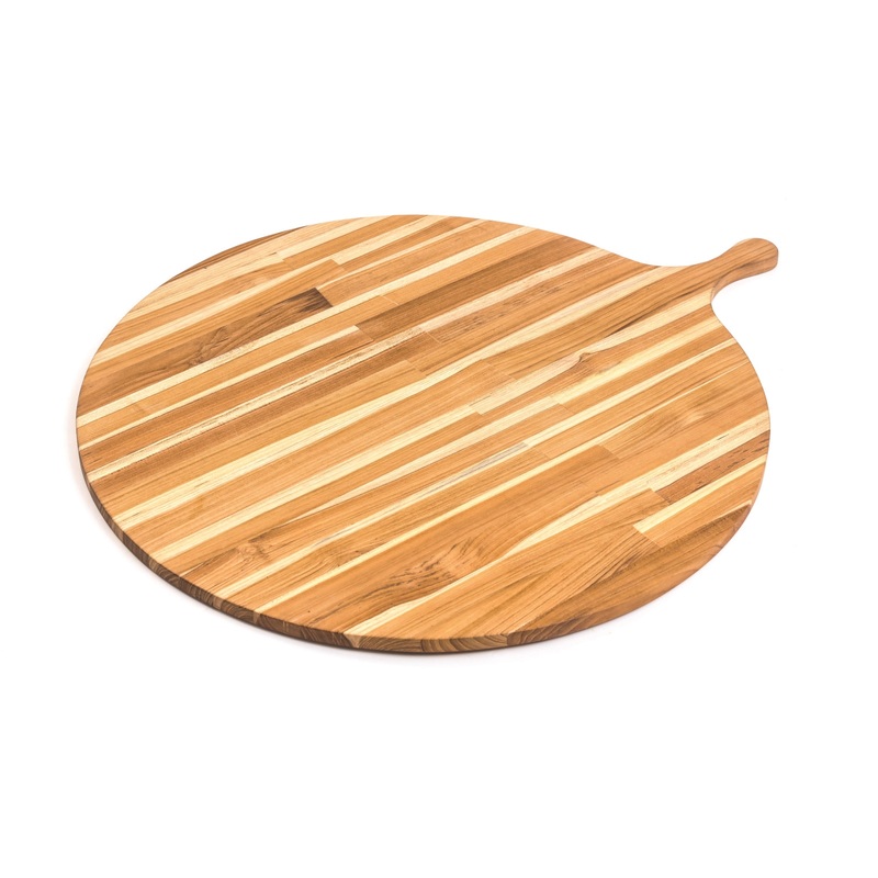 Teak Haus Antipasti Platte mit Griff, 55.8x1.4 cm TH903 TEAK rund