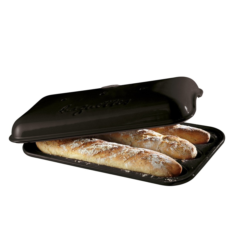 Emile Henry Zubehr Baguette-Backform grau VPC