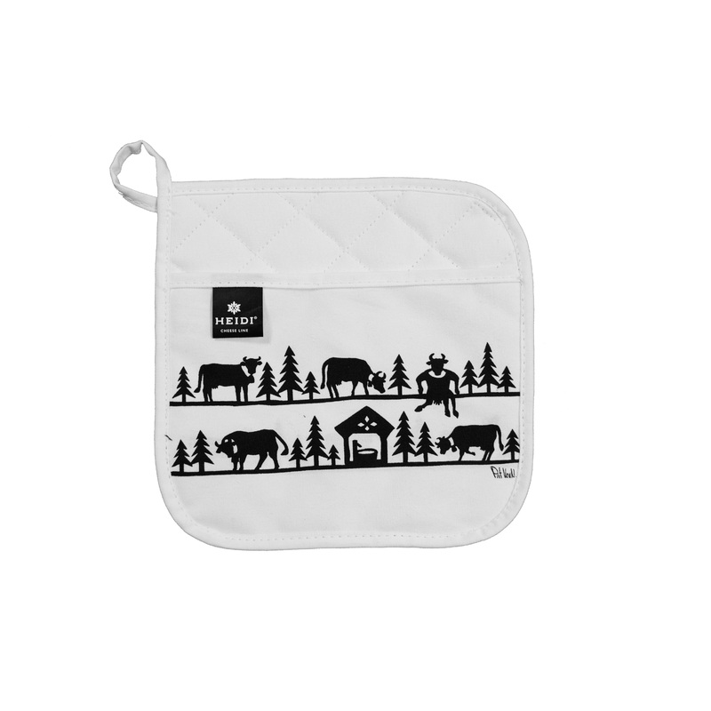 Heidi Cheese Line Zubehr PatvN Topflappen creme