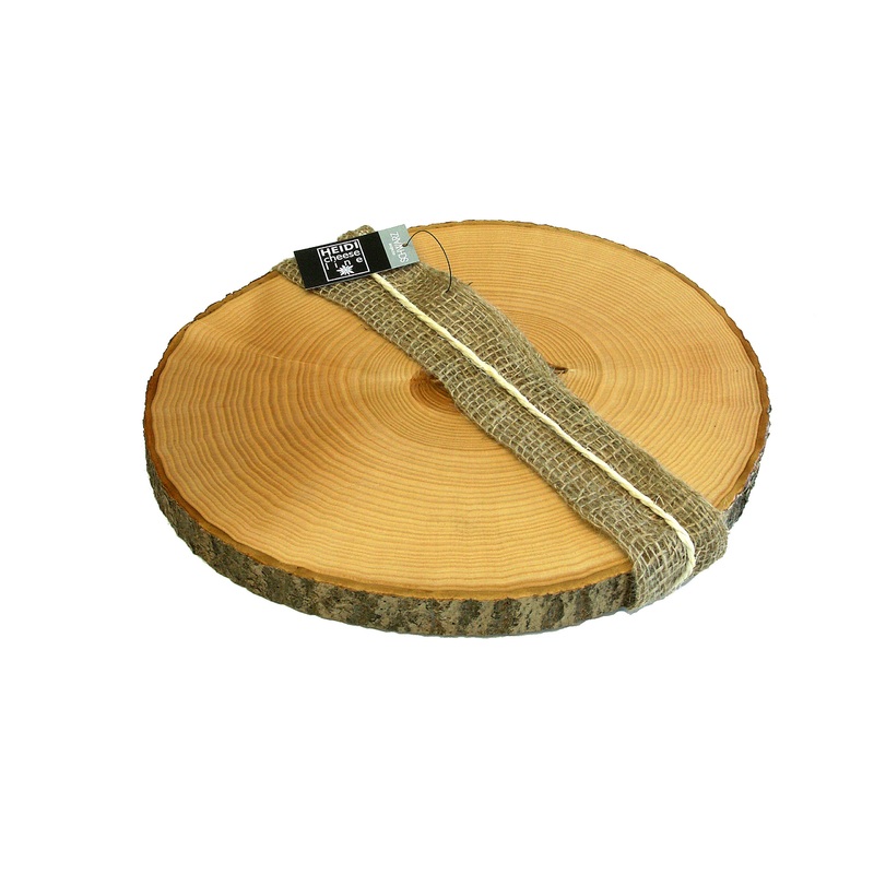 Heidi Cheese Line Zubehr SERIE RUSTICO Schneide- oder Servierbrett rund 230 mm