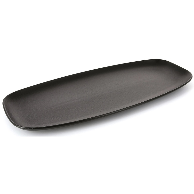 Revol Club Platte Club Platte, rechteckig, 48x21 cm, Gusseisen-Optik RE650387