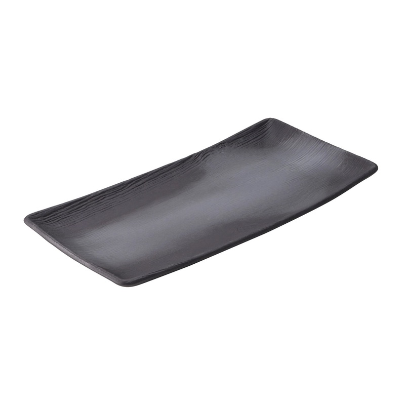 Revol Speiseteller rechteckig, 30x15x2.4 cm, Lakritze RE648335