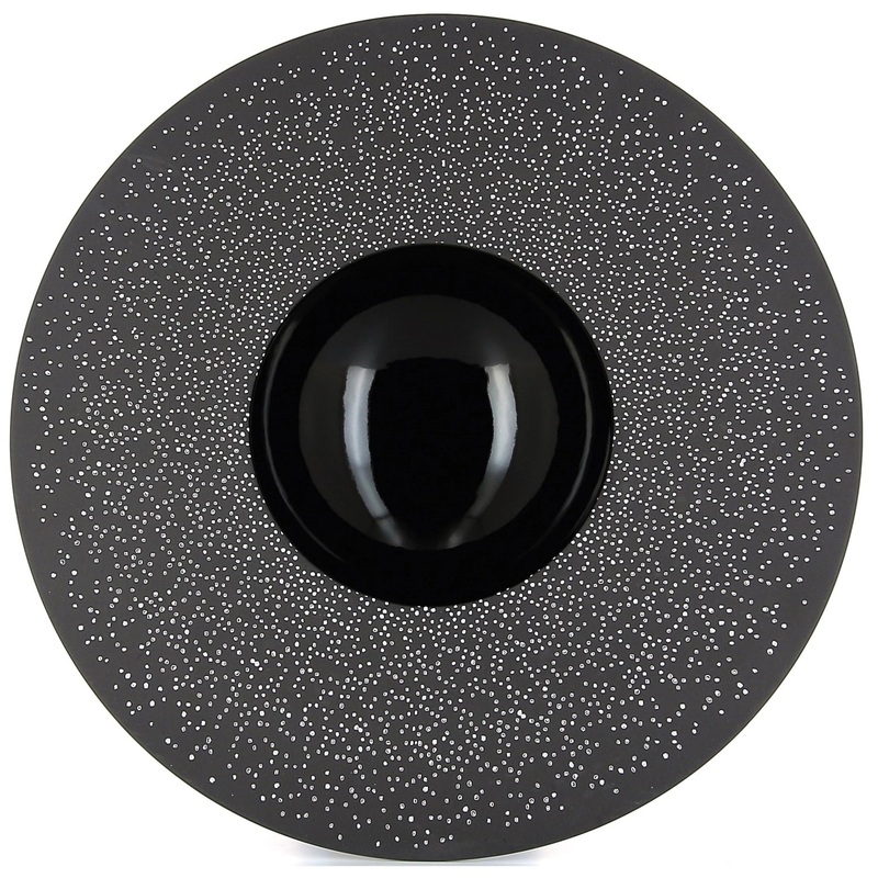 Revol Sphere Teller 30 cl, H: 5 cm,  30 cm, schwarz-Konstellation RE650354