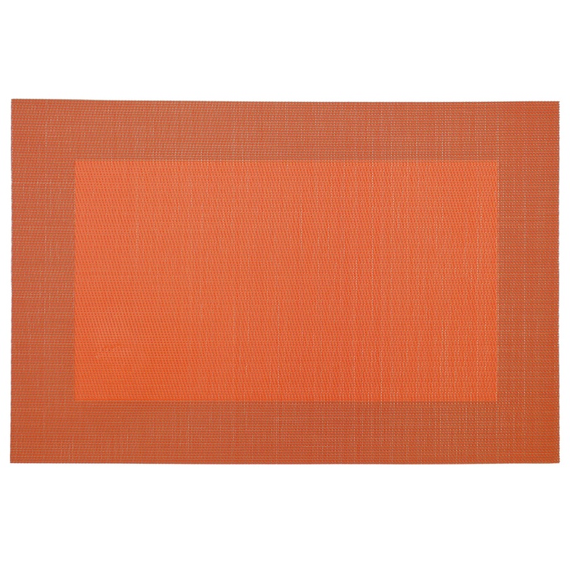 SQUARE Zubehr Tischset orange 45x30cm