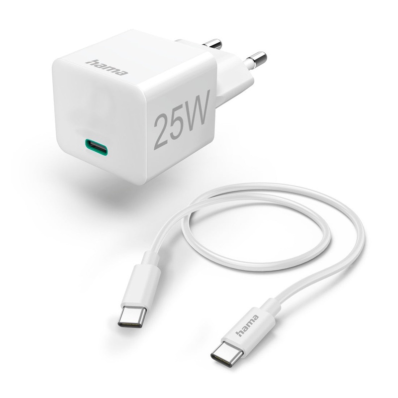 Hama Zubehr Schnellladegert mit Ladekabel USB-C