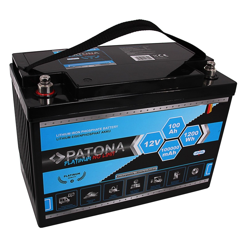 Patona Platinum Battery LiFePO4 12V/100Ah