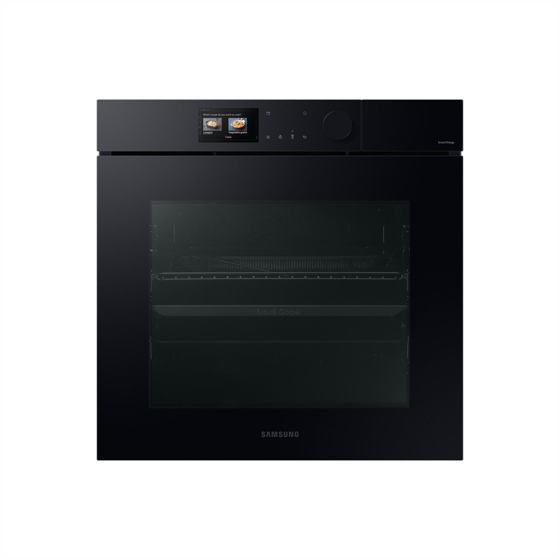 SAMSUNG Ofen Dual Cook Steam Clean Black