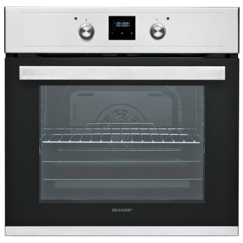 Sharp Backofen 60cm, K-60D19IM1-CH, Edelstahl