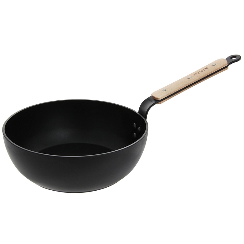 de Buyer Sauteuse Choc B Bois Induction   24cm DB8788.24