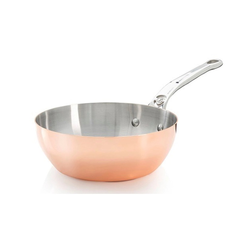 de Buyer Sauteuse PRIMA MATERA konisch KupferEdelst. 24cm,Indukt. DB6236.24
