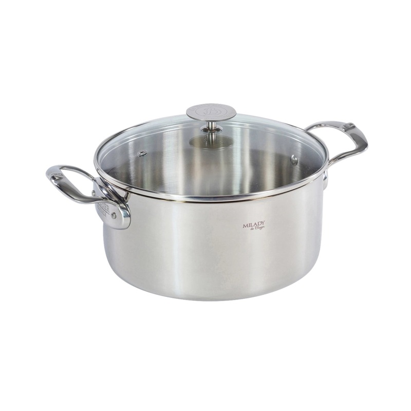 de Buyer Bratentopf MILADY  24cm mit Deckel DB3427.24