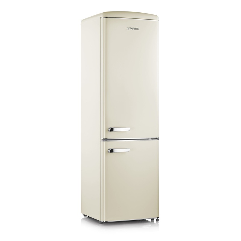 Severin Khl- / Gefrierkombination Retro RKG8919, creme, 244 Liter