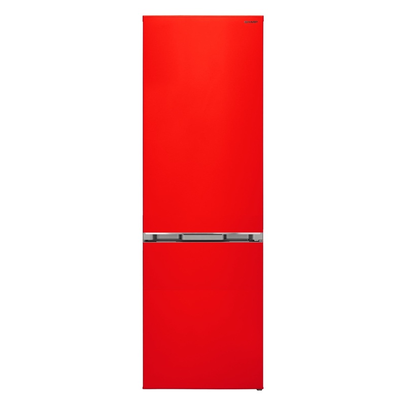 Sharp Khl- / Gefrierkombination SJ-FBB05DTXRD, 288 Liter, rot