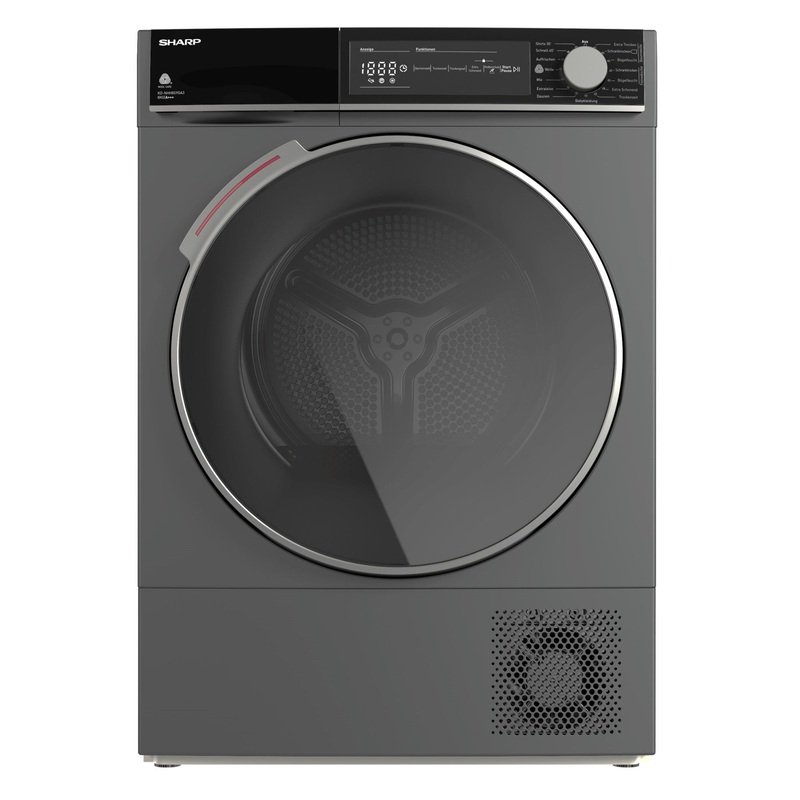 Sharp Wschetrockner 8kg, KD-NHH8S9GA3-CH, A+++, grau