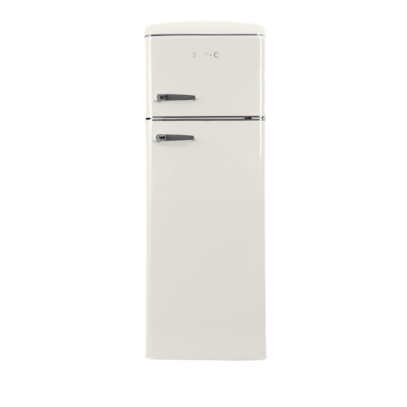 SPC Khlschrank Retro KS3666-3, creme, 206 L,D-Klasse