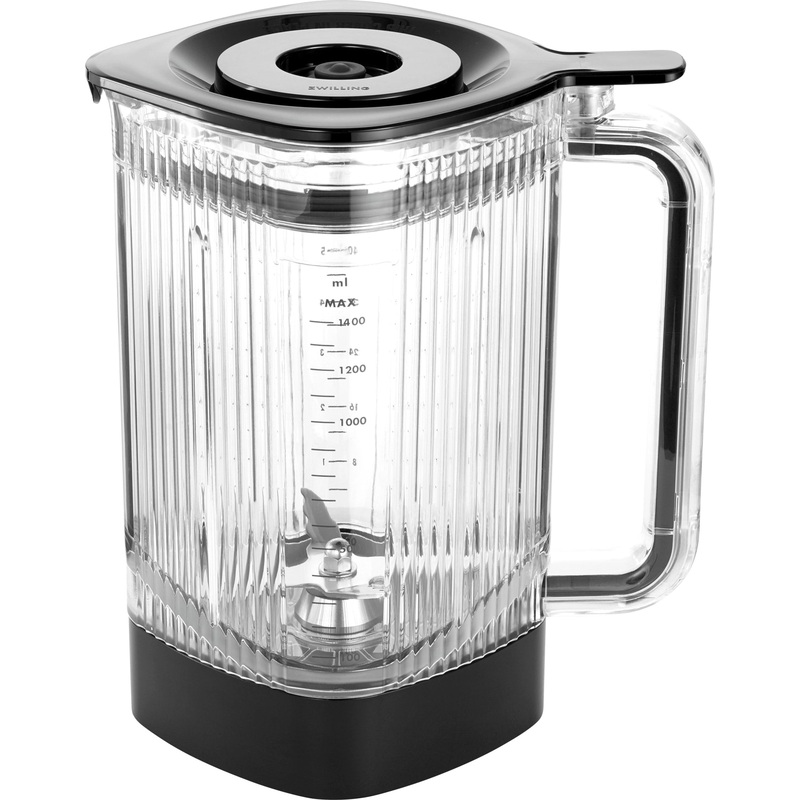 Zwilling Kitchen Behlter fr Universalmixer inkl. Deckel 1.4l schwarz 53999-011-0