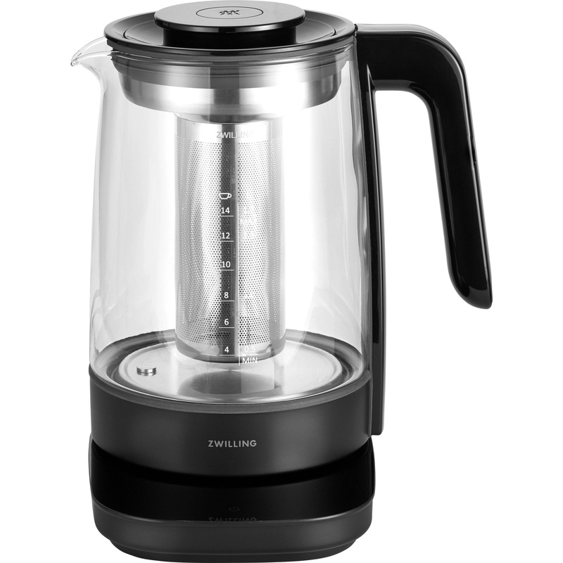 Zwilling Kitchen Wasserkocher Glas Enfinigy schwarz 1.7l 53102-501-0CH