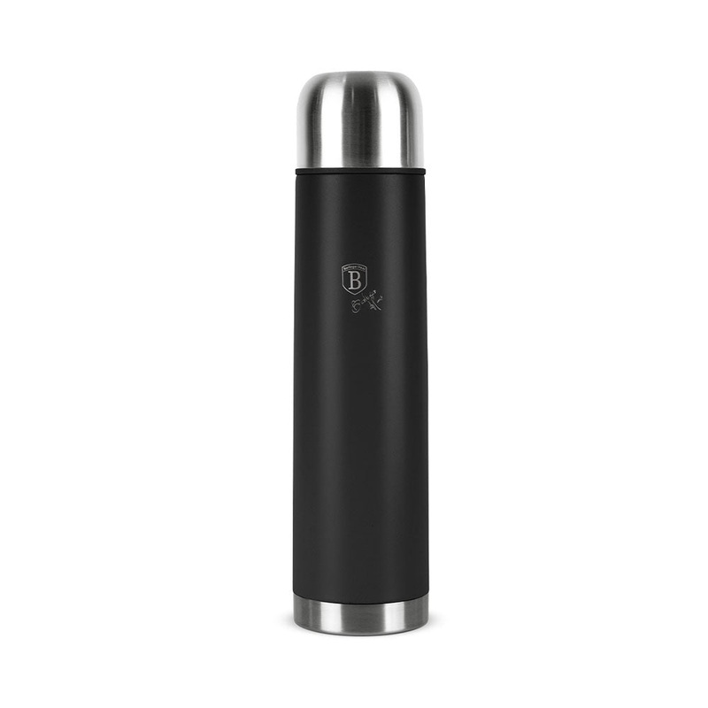 Berlinger Haus Kchenbedarf Haus Thermosflasche 1L Matte Black Collection