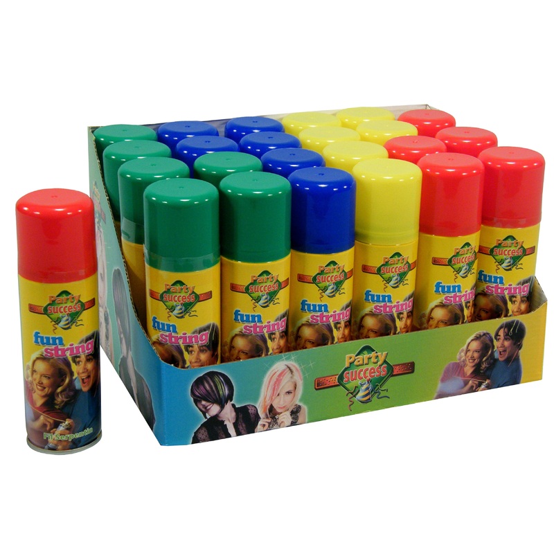 No Name Luftschlangenspray Luftschlangenspray 125 ml assortiert