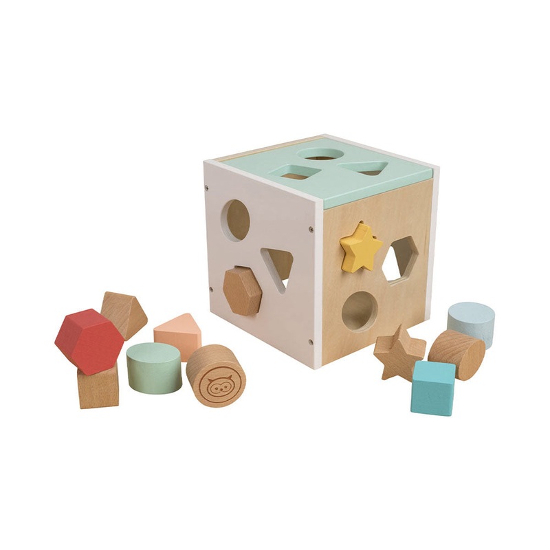 OWL & FOX Kinderzimmer Holz Formsortierer FSC