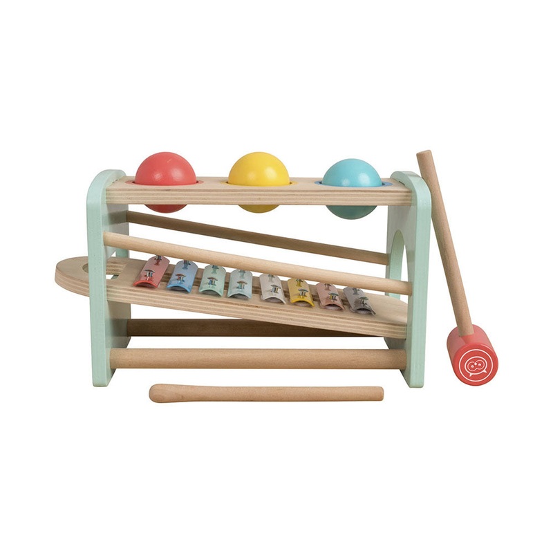 OWL & FOX Kinderzimmer Holz Xylophon FSC