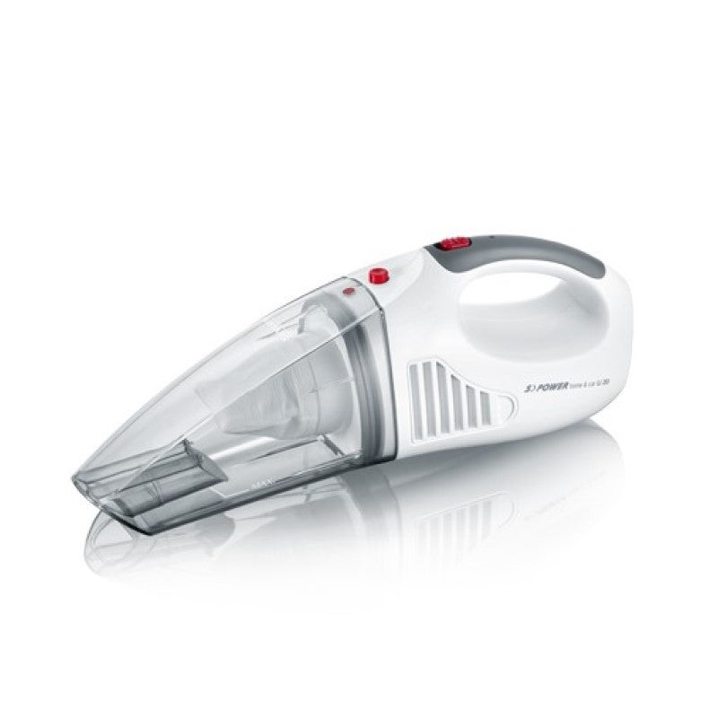 Severin Handstaubsauger HV7144 S`POWER home & car weiss/grau