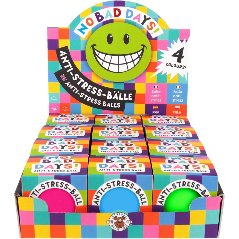 Trendhaus Anti-Stress-Ball Power Anti-Stress-Ball  6.3 cm assortiert