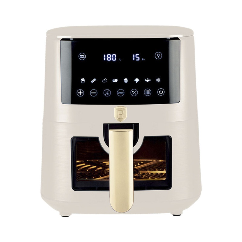 Berlinger Haus Kchenmaschine Haus Heissluftfritteuse 8L matt cream Sahara Collection
