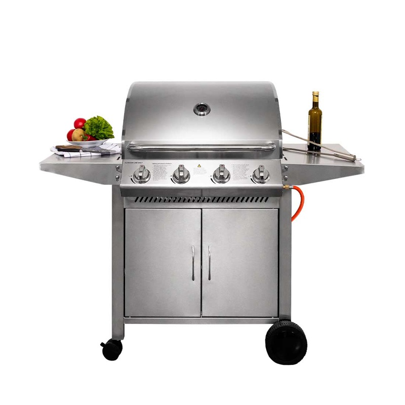 Mr.Grill Gasgrill 4bss 4 Brenner