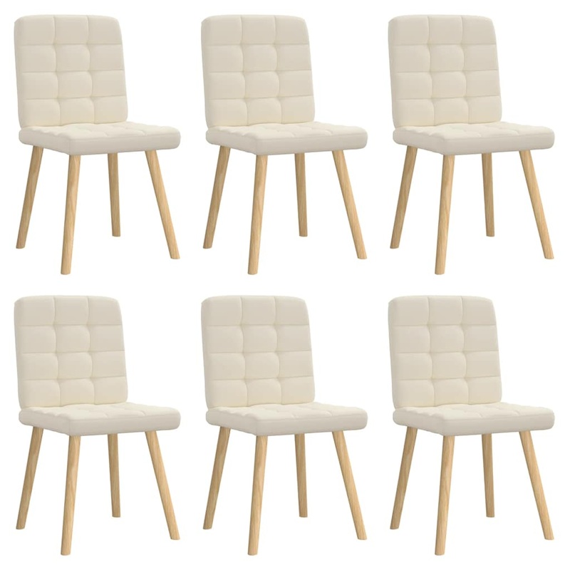 Chaises  manger lot de 6 Lin