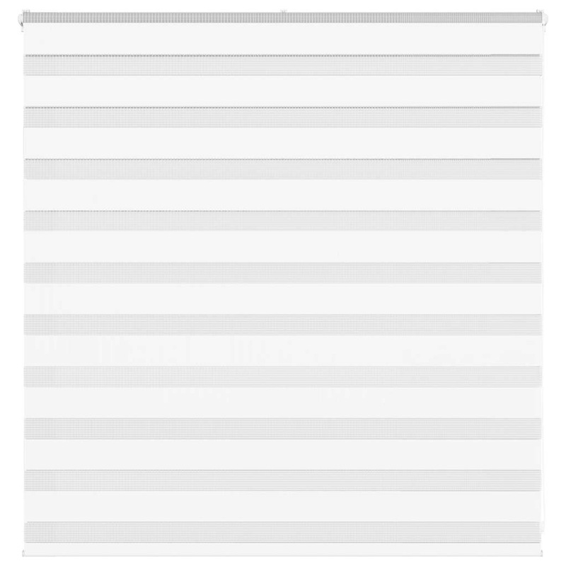 Store zbre blanc 140x100 cm largeur du tissu 135,9cm polyester