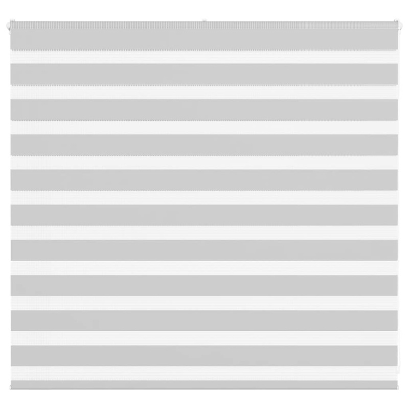 Store zbre gris clair largeur du tissu 150,9 cm polyester